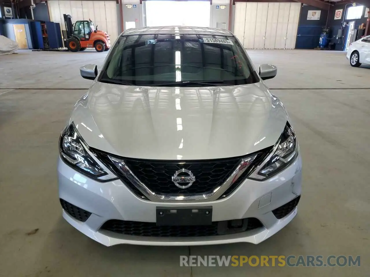 5 Photograph of a damaged car 3N1AB7AP0KY455395 NISSAN SENTRA 2019