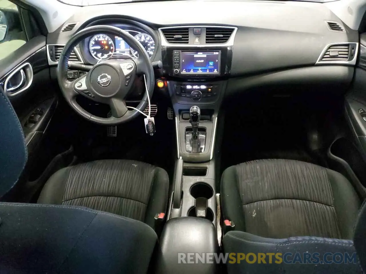 8 Photograph of a damaged car 3N1AB7AP0KY455395 NISSAN SENTRA 2019
