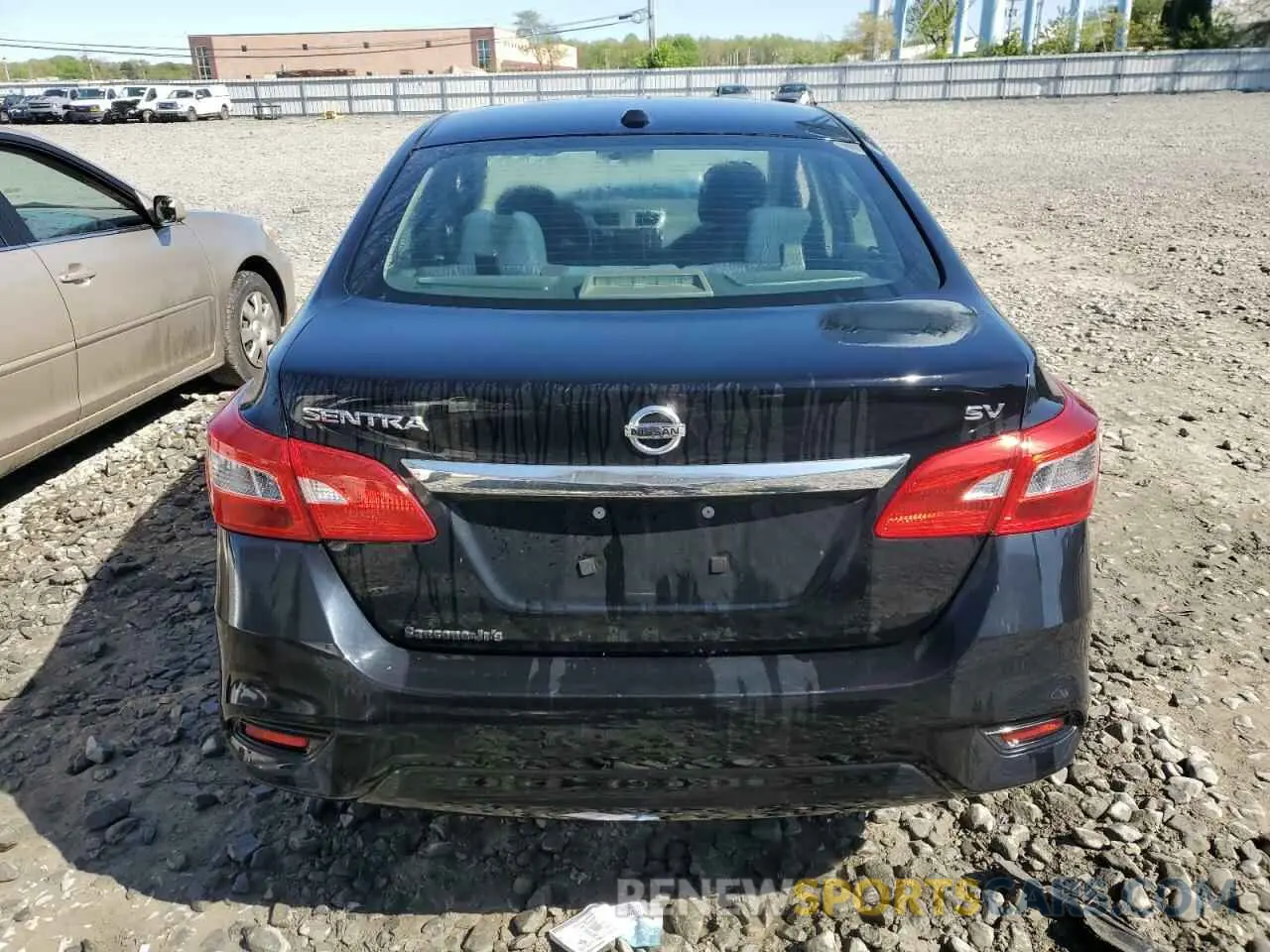 6 Photograph of a damaged car 3N1AB7AP0KY455414 NISSAN SENTRA 2019