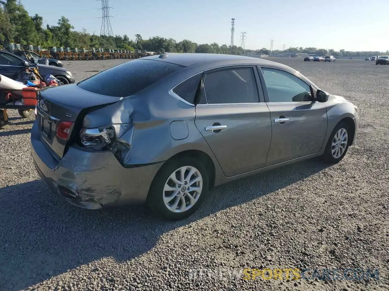 3 Photograph of a damaged car 3N1AB7AP0KY456076 NISSAN SENTRA 2019