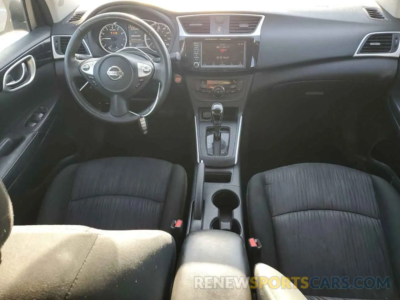 8 Photograph of a damaged car 3N1AB7AP0KY456076 NISSAN SENTRA 2019