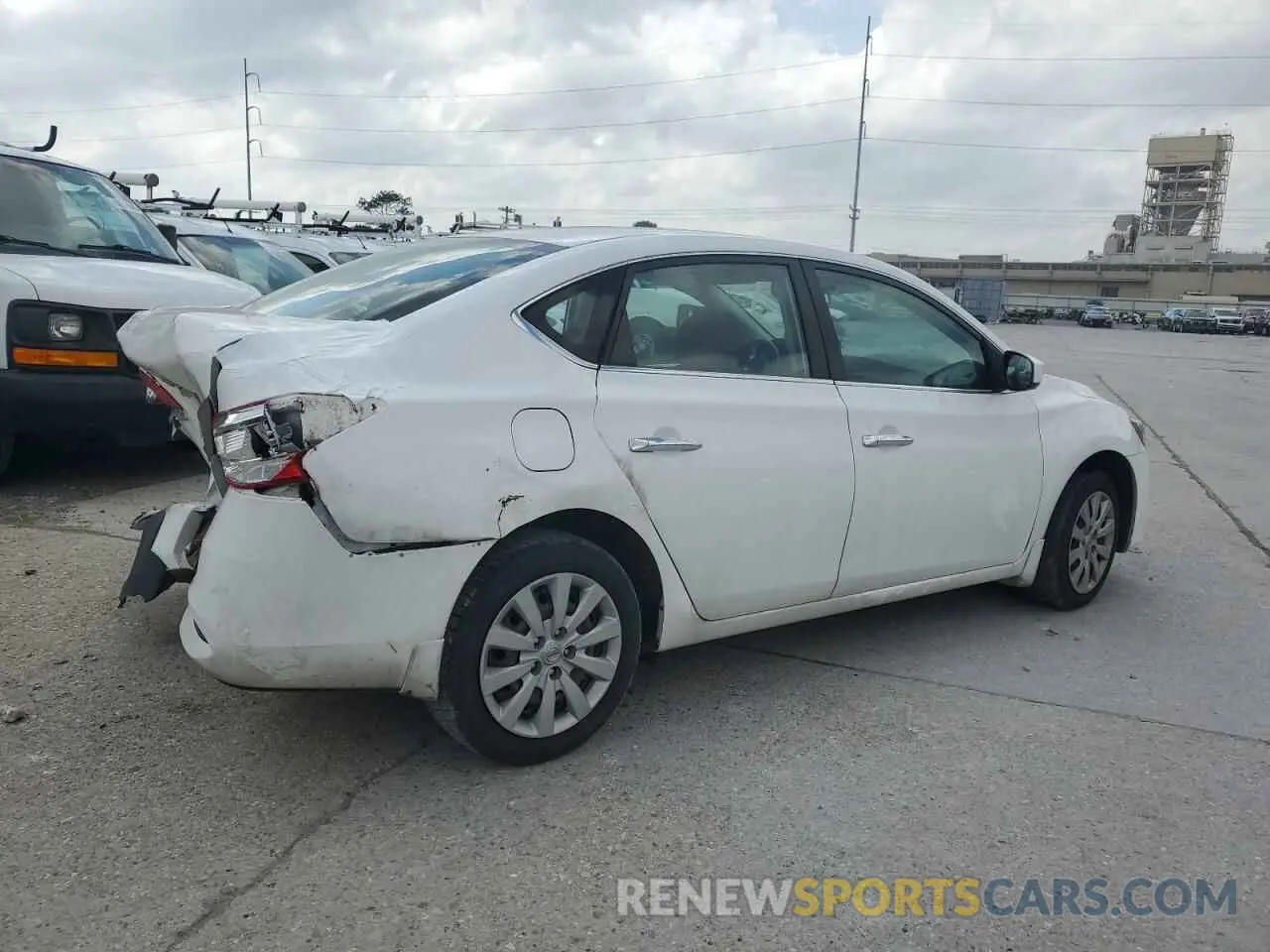 3 Photograph of a damaged car 3N1AB7AP0KY457387 NISSAN SENTRA 2019