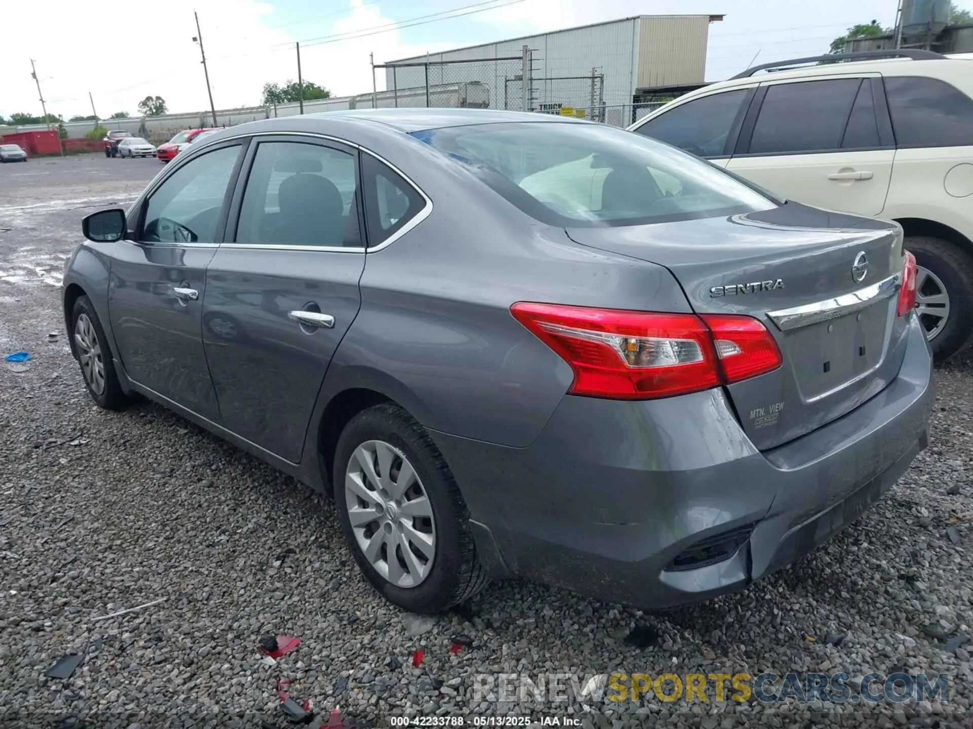 3 Photograph of a damaged car 3N1AB7AP0KY458040 NISSAN SENTRA 2019