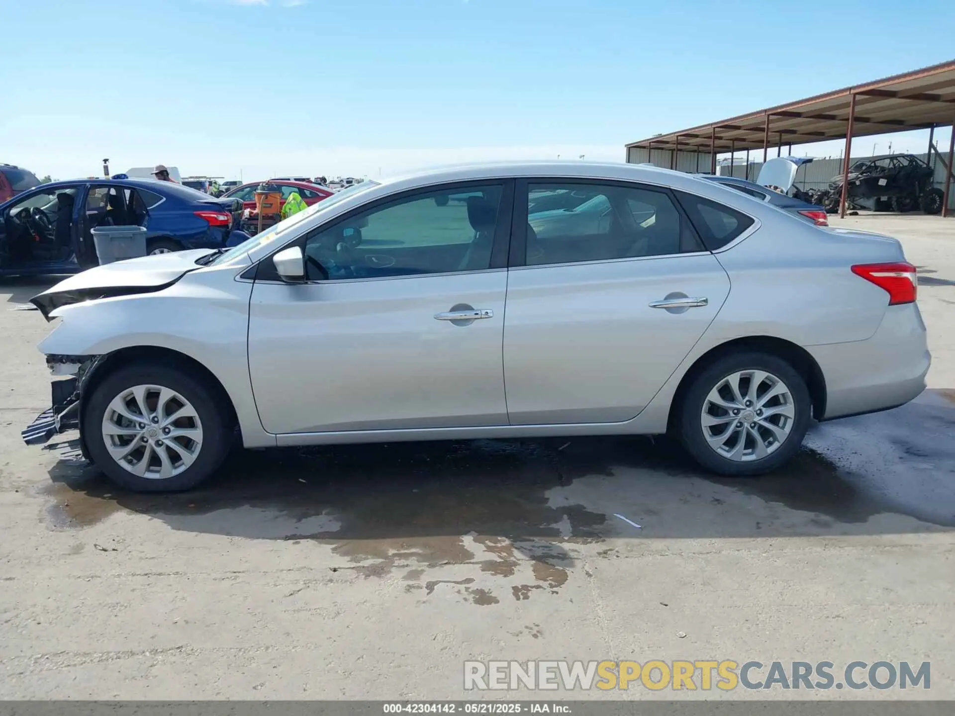 14 Photograph of a damaged car 3N1AB7AP1KL604264 NISSAN SENTRA 2019
