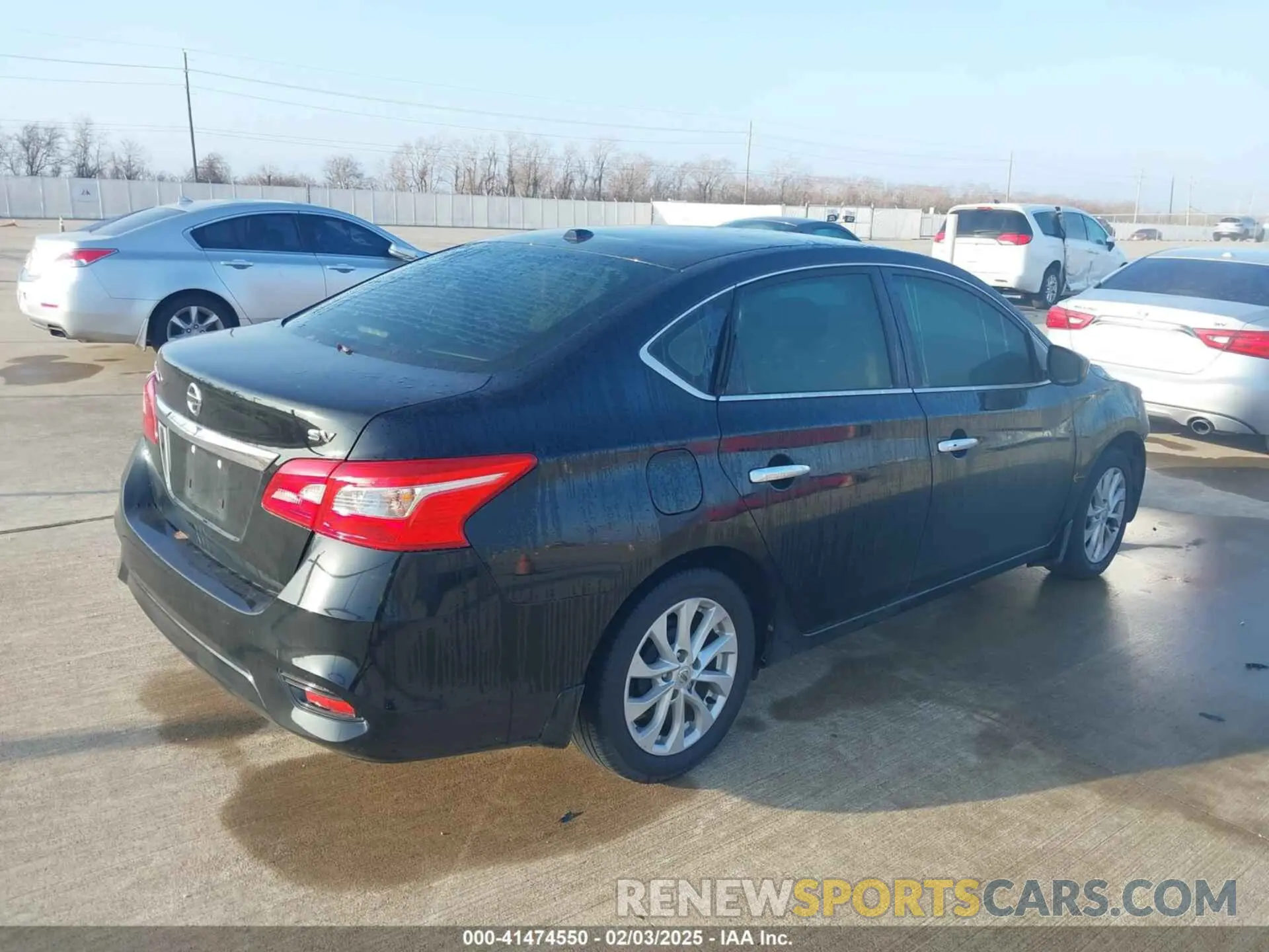 4 Photograph of a damaged car 3N1AB7AP1KL611912 NISSAN SENTRA 2019