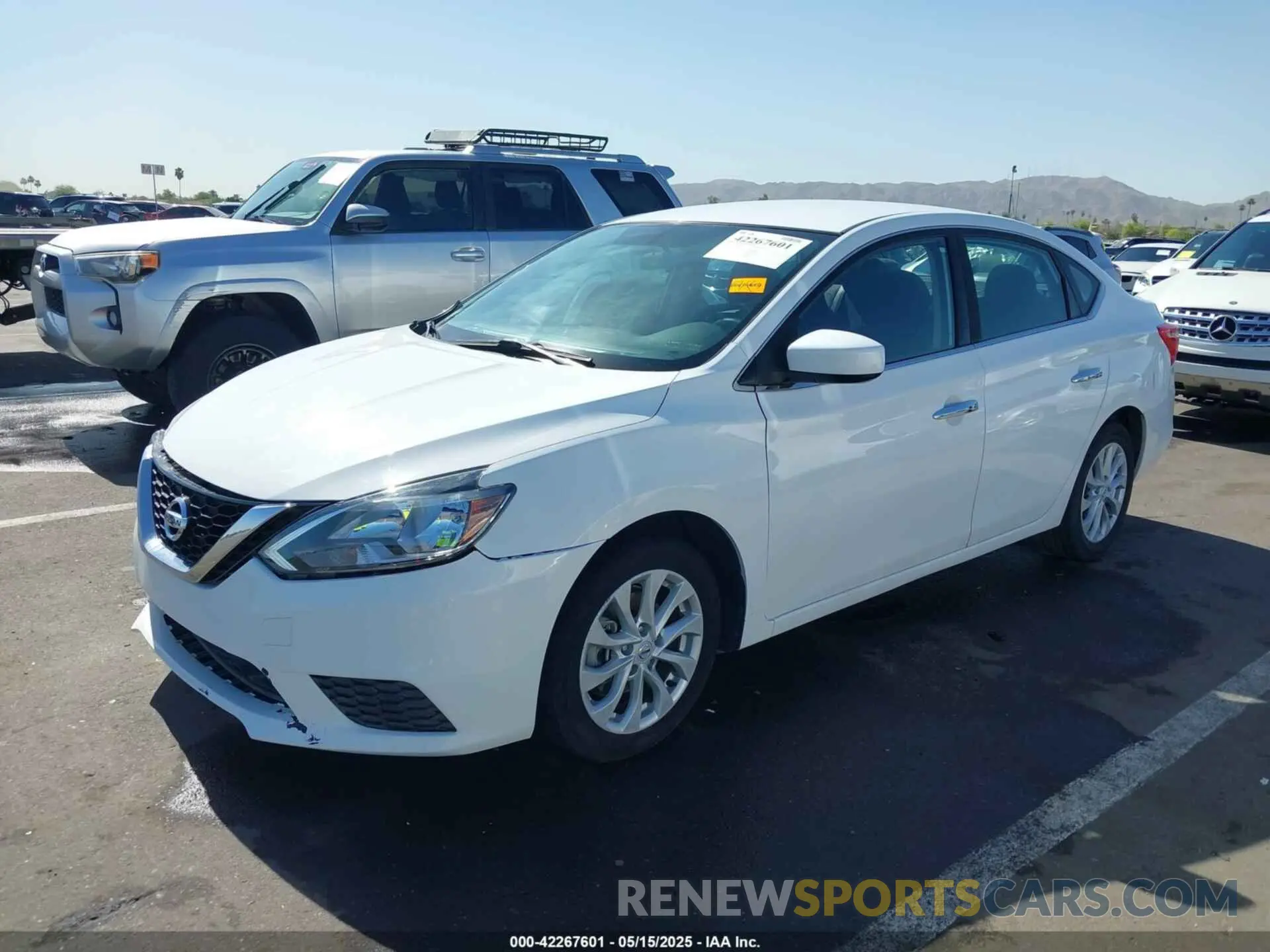 2 Photograph of a damaged car 3N1AB7AP1KL613014 NISSAN SENTRA 2019