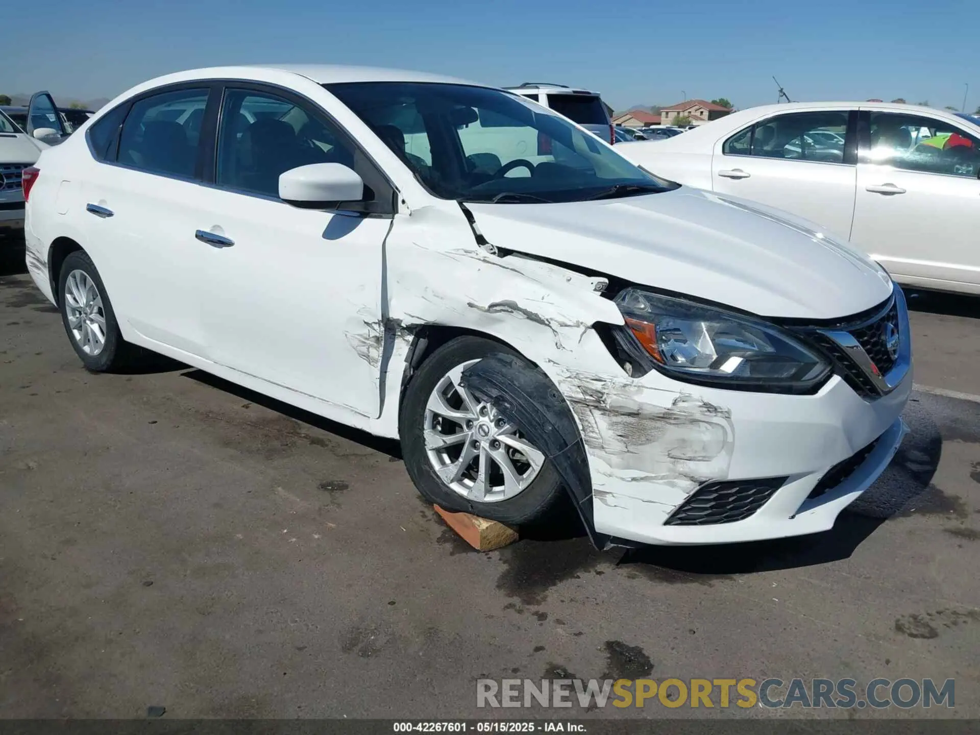 6 Photograph of a damaged car 3N1AB7AP1KL613014 NISSAN SENTRA 2019