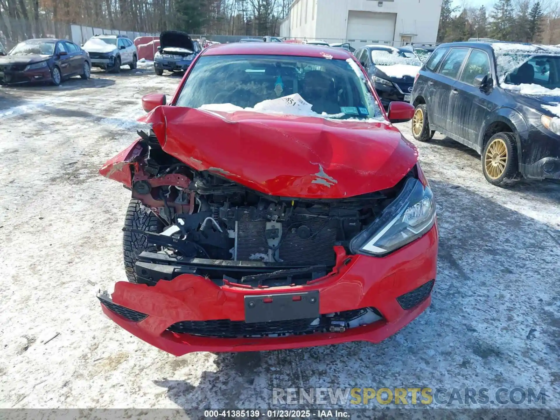 11 Photograph of a damaged car 3N1AB7AP1KL614289 NISSAN SENTRA 2019