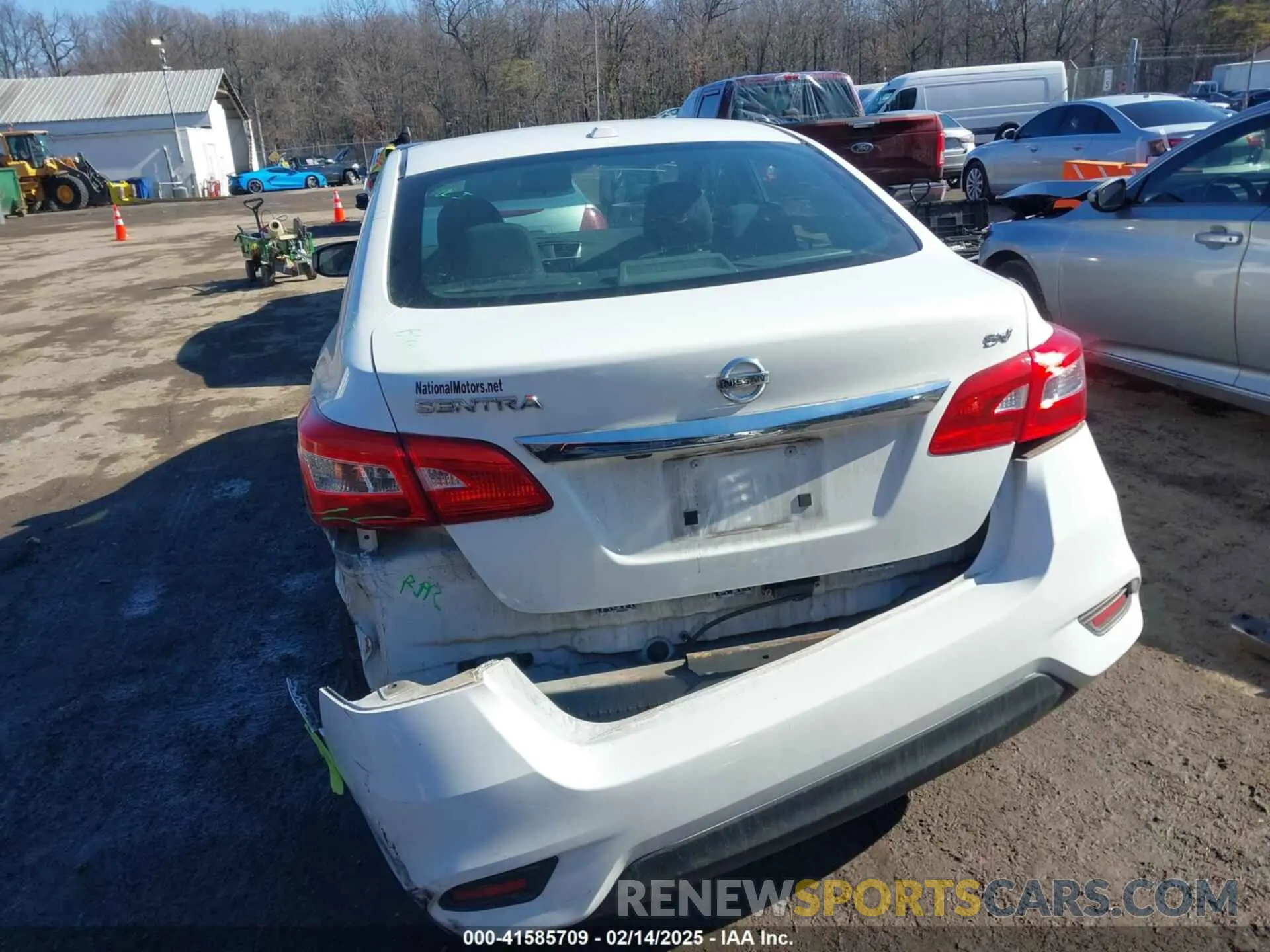 16 Photograph of a damaged car 3N1AB7AP1KL619072 NISSAN SENTRA 2019