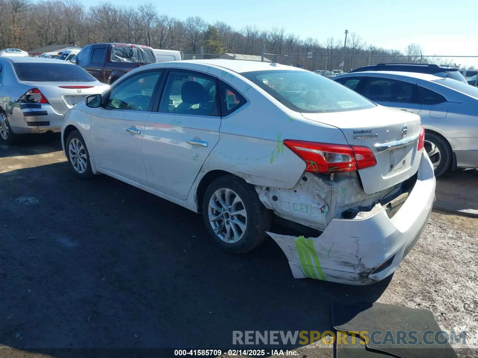 3 Photograph of a damaged car 3N1AB7AP1KL619072 NISSAN SENTRA 2019