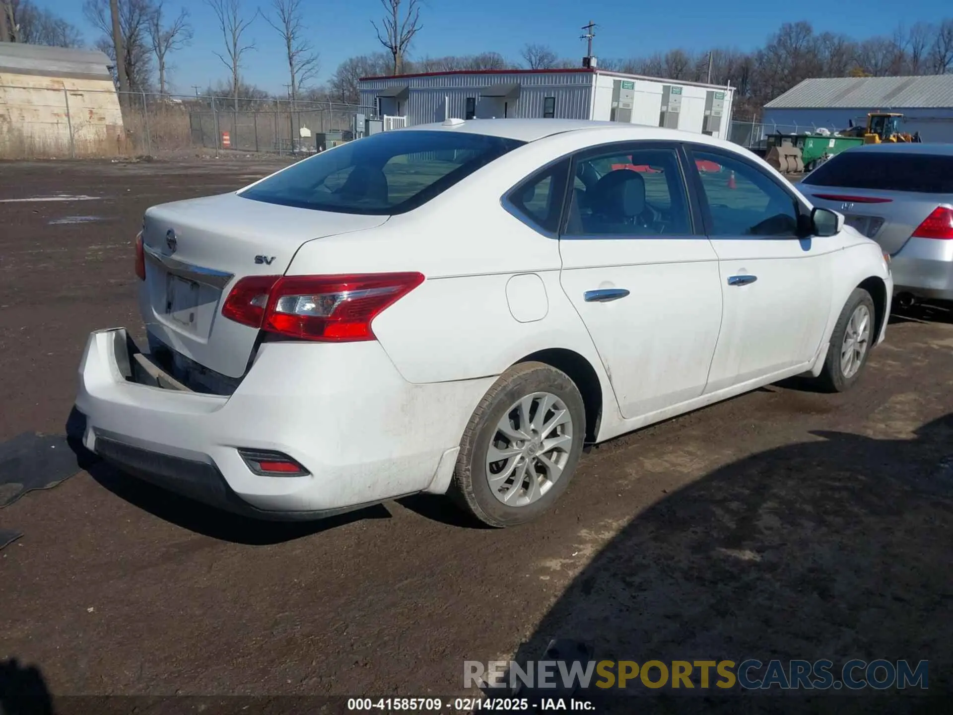 4 Photograph of a damaged car 3N1AB7AP1KL619072 NISSAN SENTRA 2019
