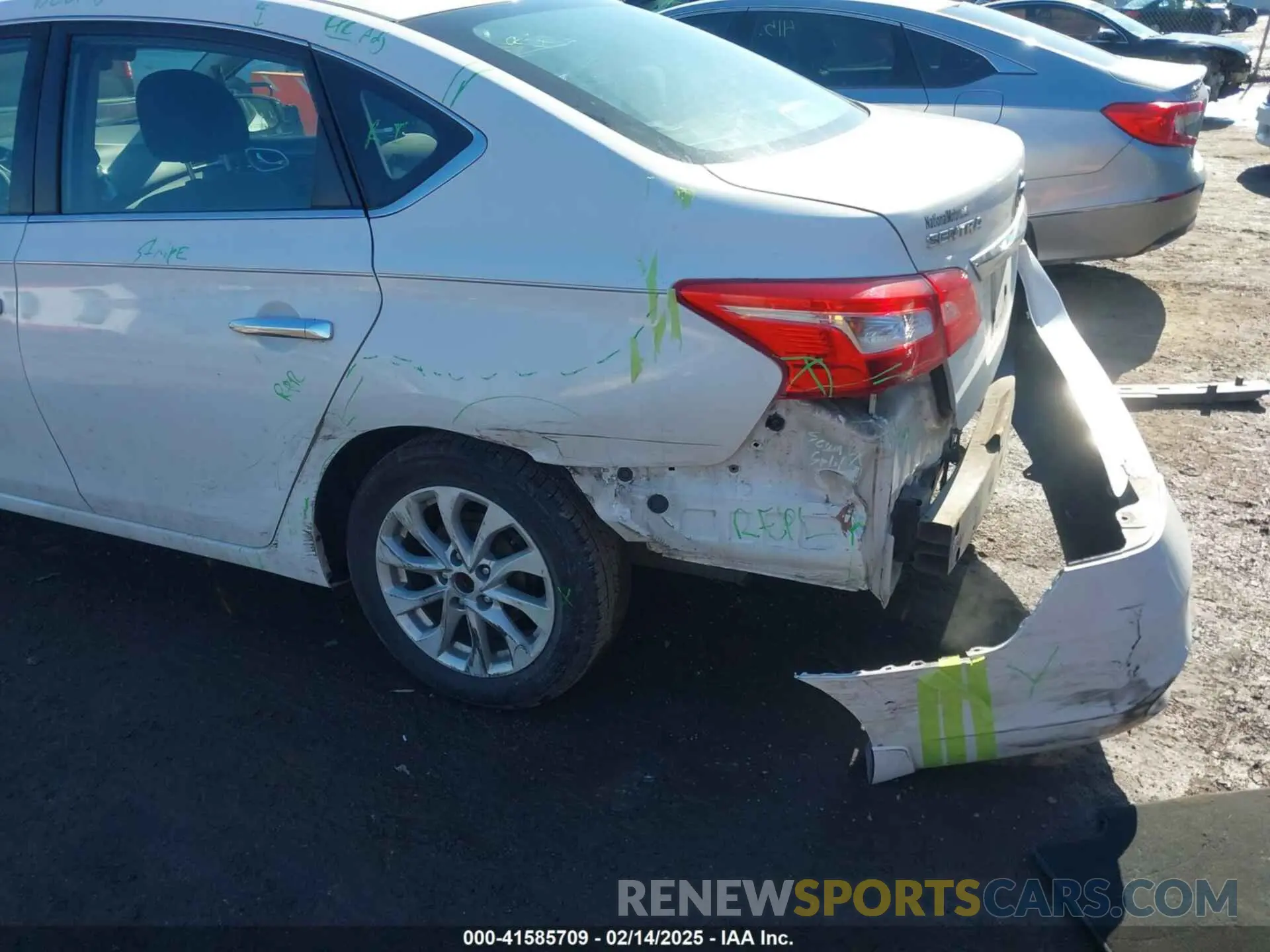 6 Photograph of a damaged car 3N1AB7AP1KL619072 NISSAN SENTRA 2019