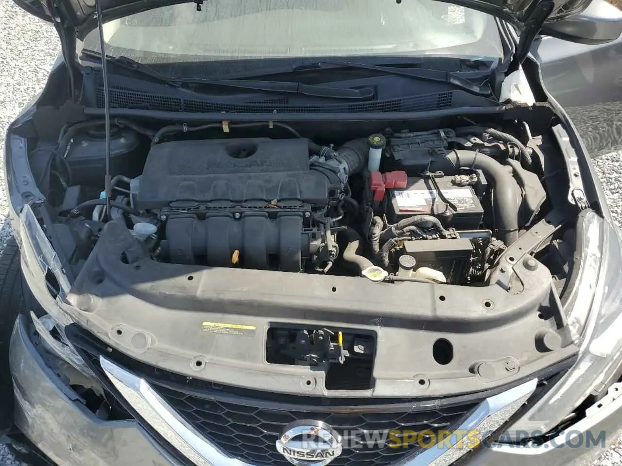 11 Photograph of a damaged car 3N1AB7AP1KL621484 NISSAN SENTRA 2019