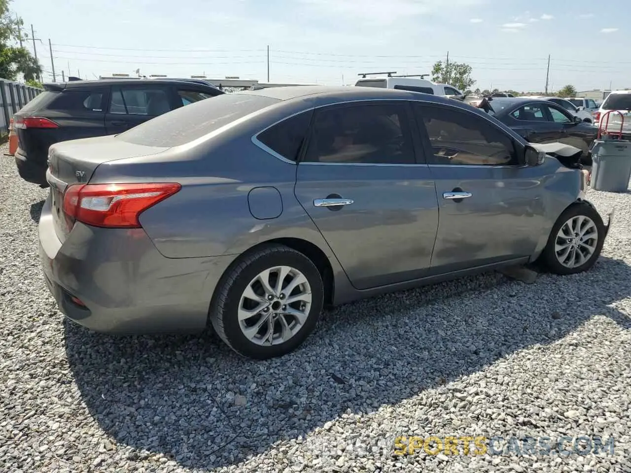 3 Photograph of a damaged car 3N1AB7AP1KL621484 NISSAN SENTRA 2019