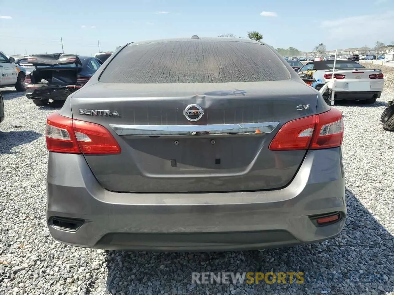 6 Photograph of a damaged car 3N1AB7AP1KL621484 NISSAN SENTRA 2019