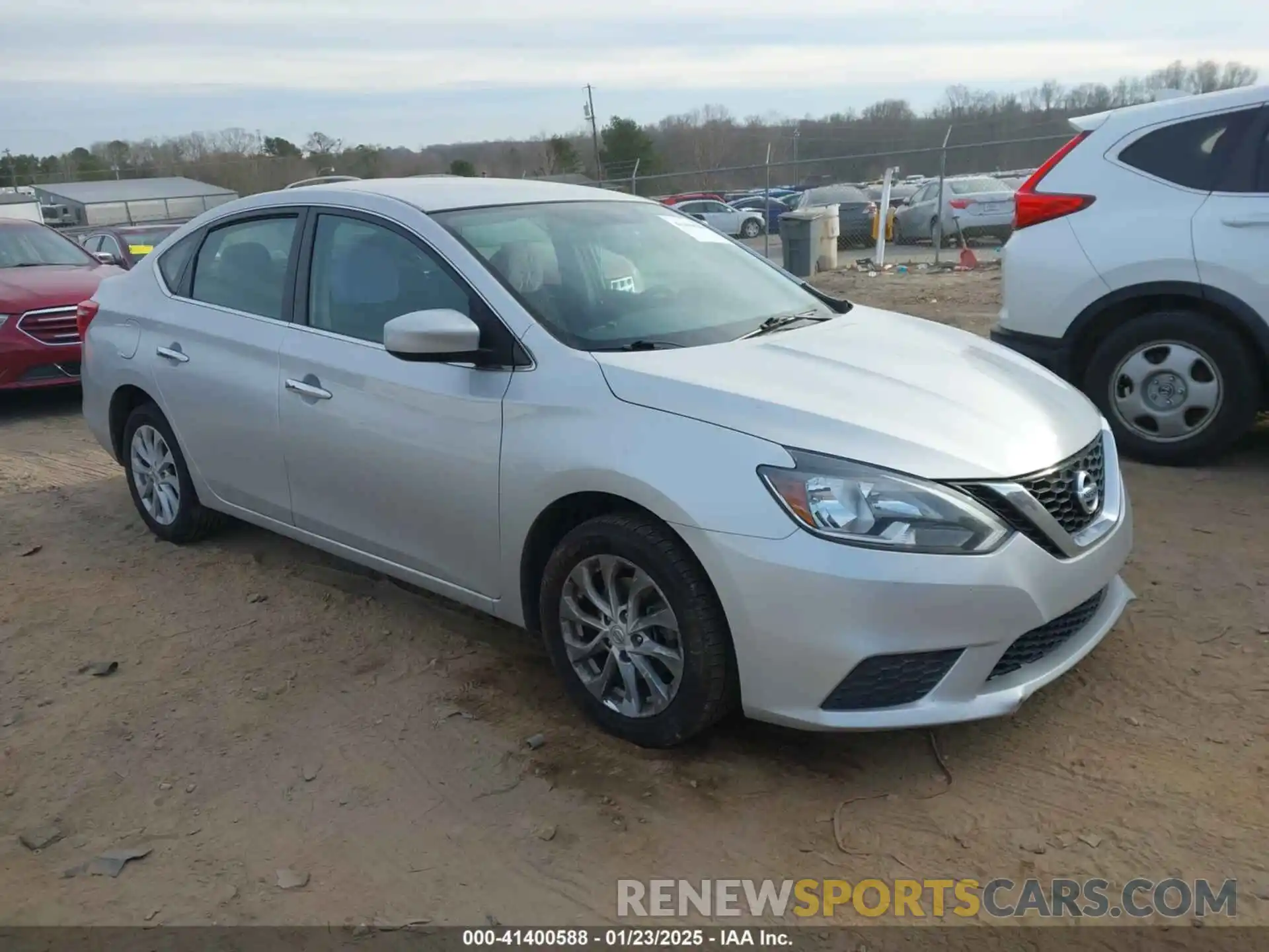 1 Photograph of a damaged car 3N1AB7AP1KL623235 NISSAN SENTRA 2019