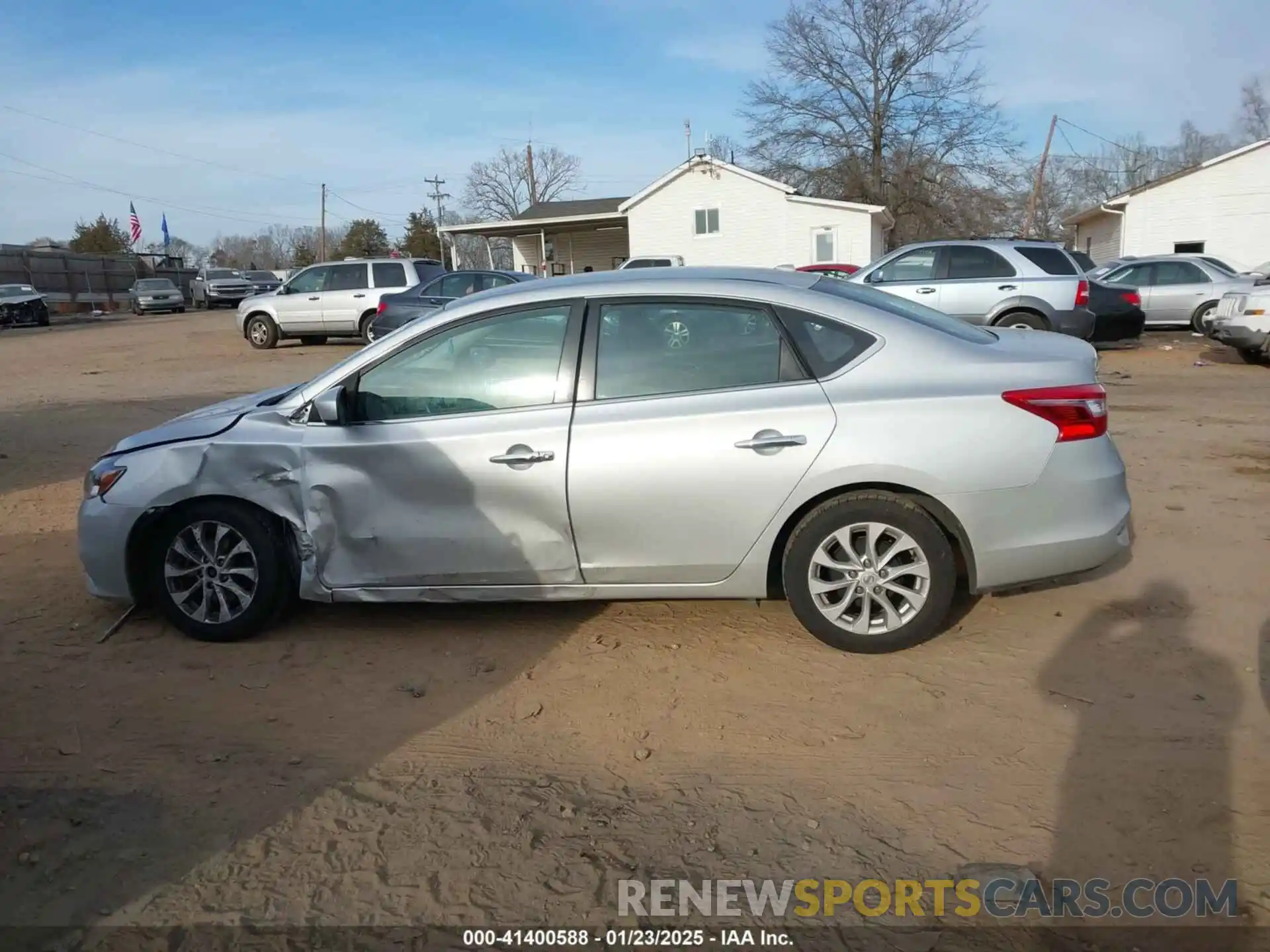 14 Photograph of a damaged car 3N1AB7AP1KL623235 NISSAN SENTRA 2019