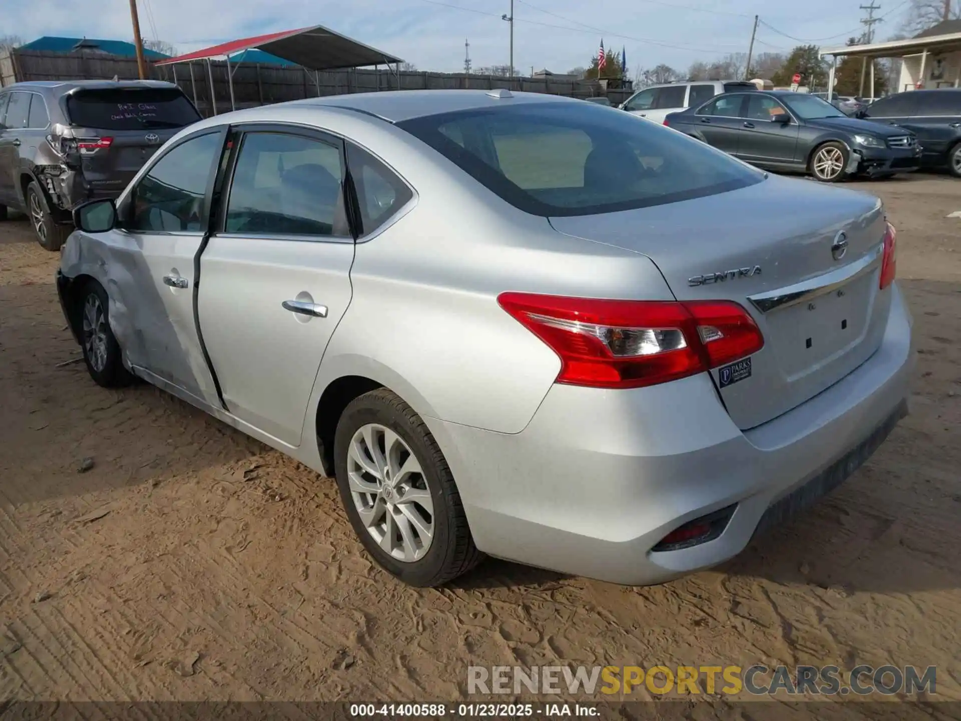 3 Photograph of a damaged car 3N1AB7AP1KL623235 NISSAN SENTRA 2019