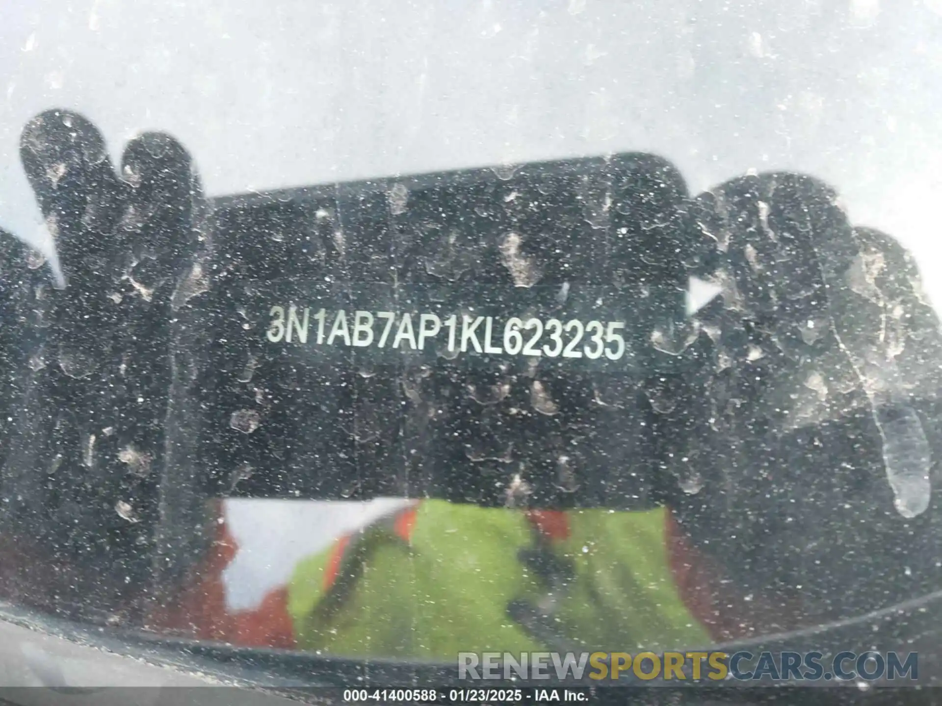 9 Photograph of a damaged car 3N1AB7AP1KL623235 NISSAN SENTRA 2019