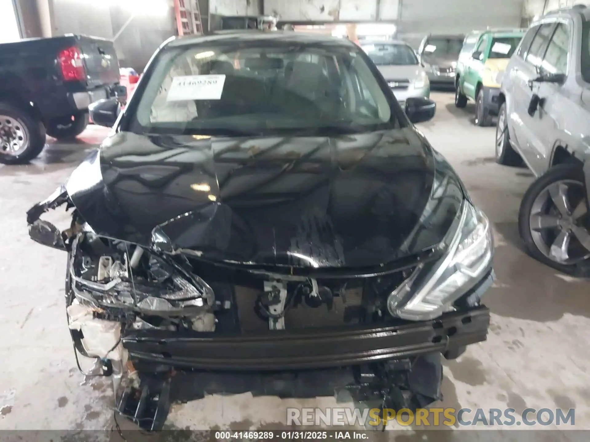 12 Photograph of a damaged car 3N1AB7AP1KL625261 NISSAN SENTRA 2019
