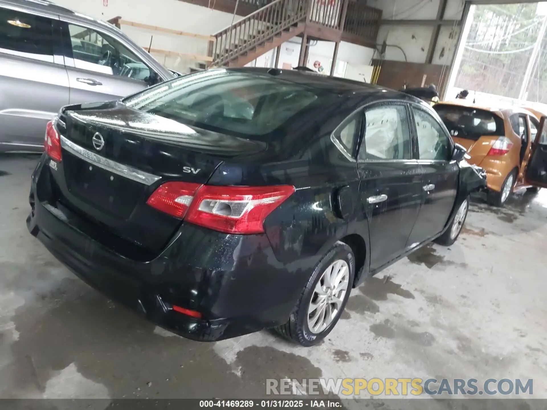 4 Photograph of a damaged car 3N1AB7AP1KL625261 NISSAN SENTRA 2019