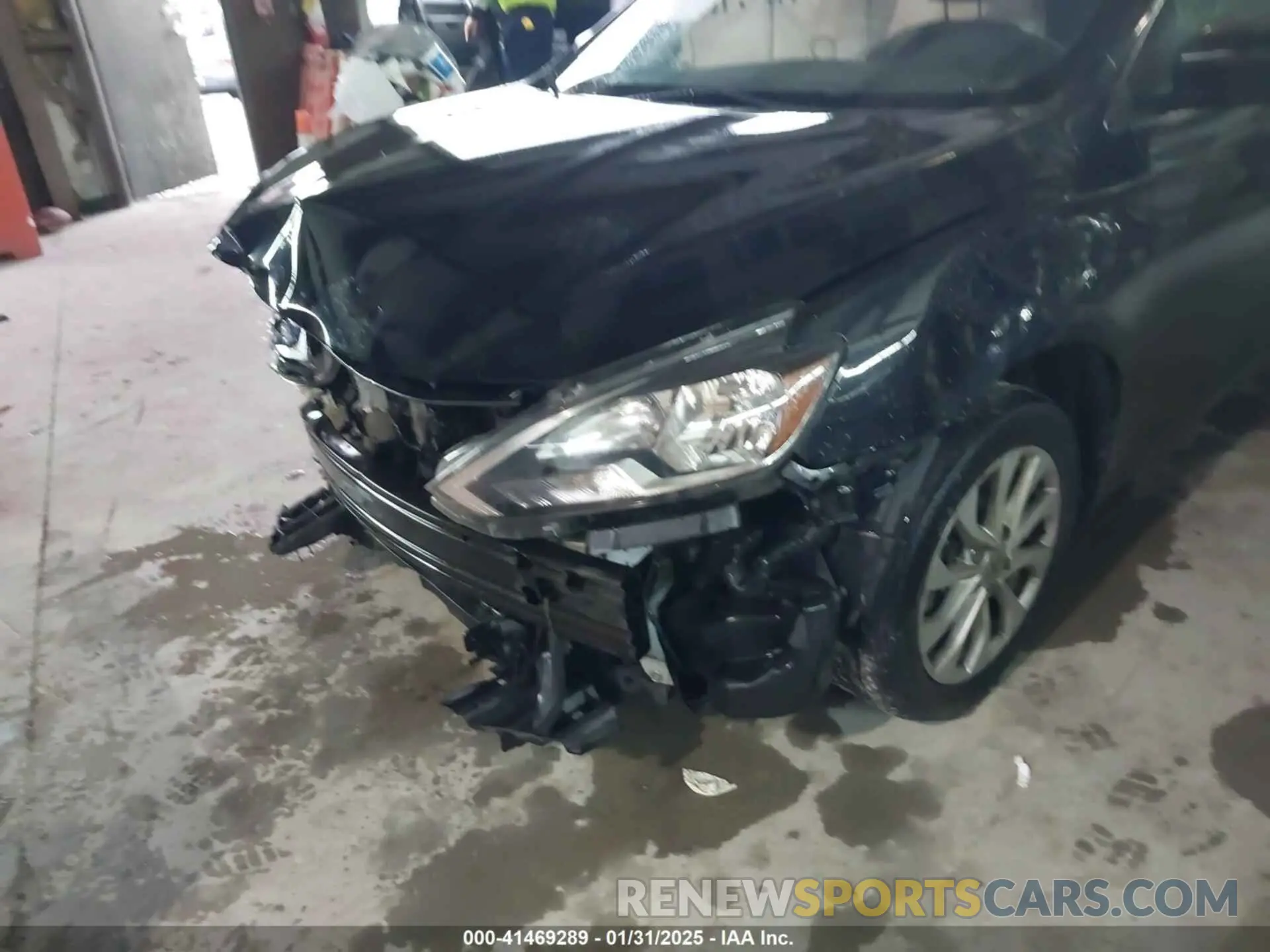 6 Photograph of a damaged car 3N1AB7AP1KL625261 NISSAN SENTRA 2019