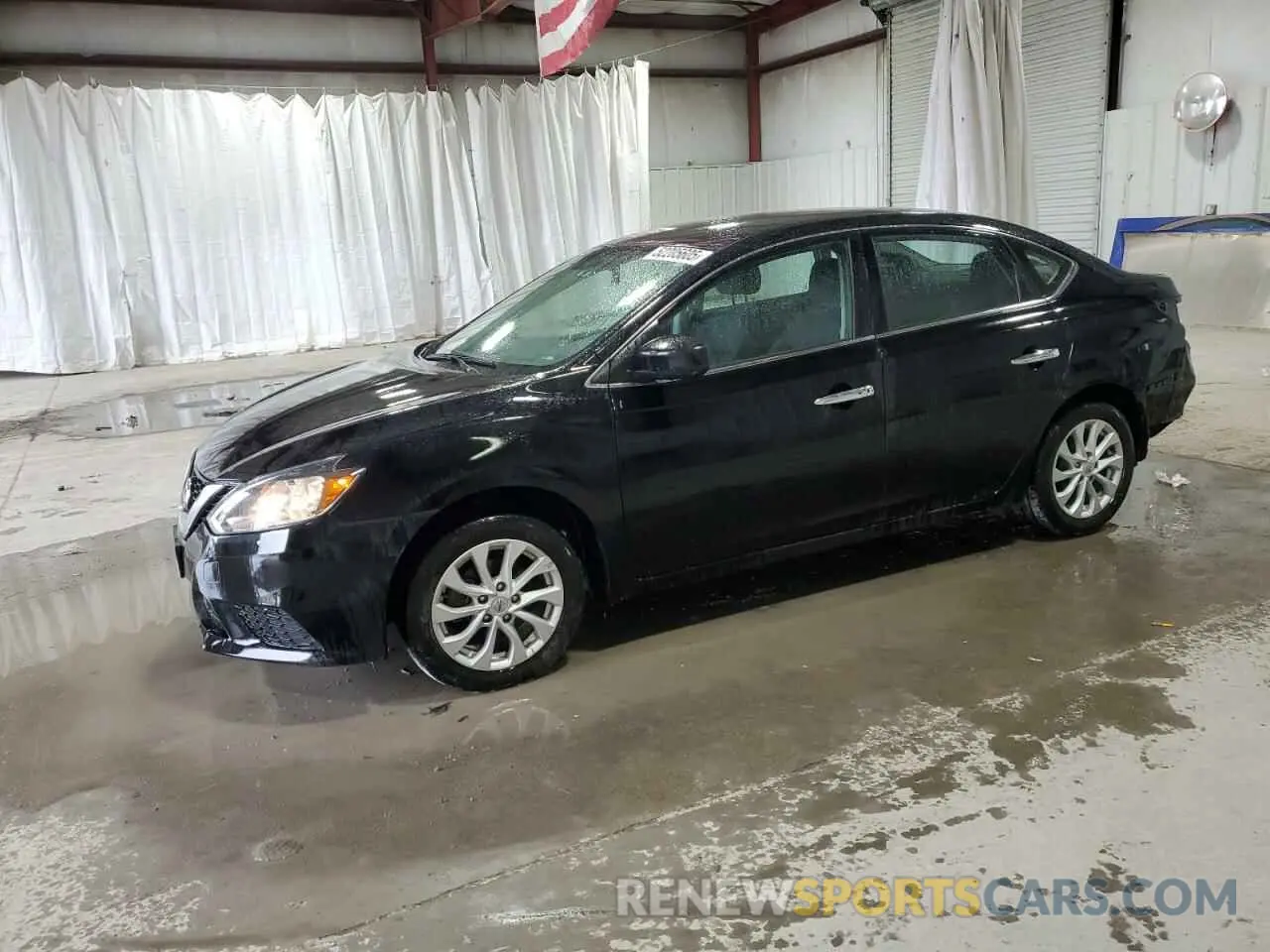 1 Photograph of a damaged car 3N1AB7AP1KL625583 NISSAN SENTRA 2019