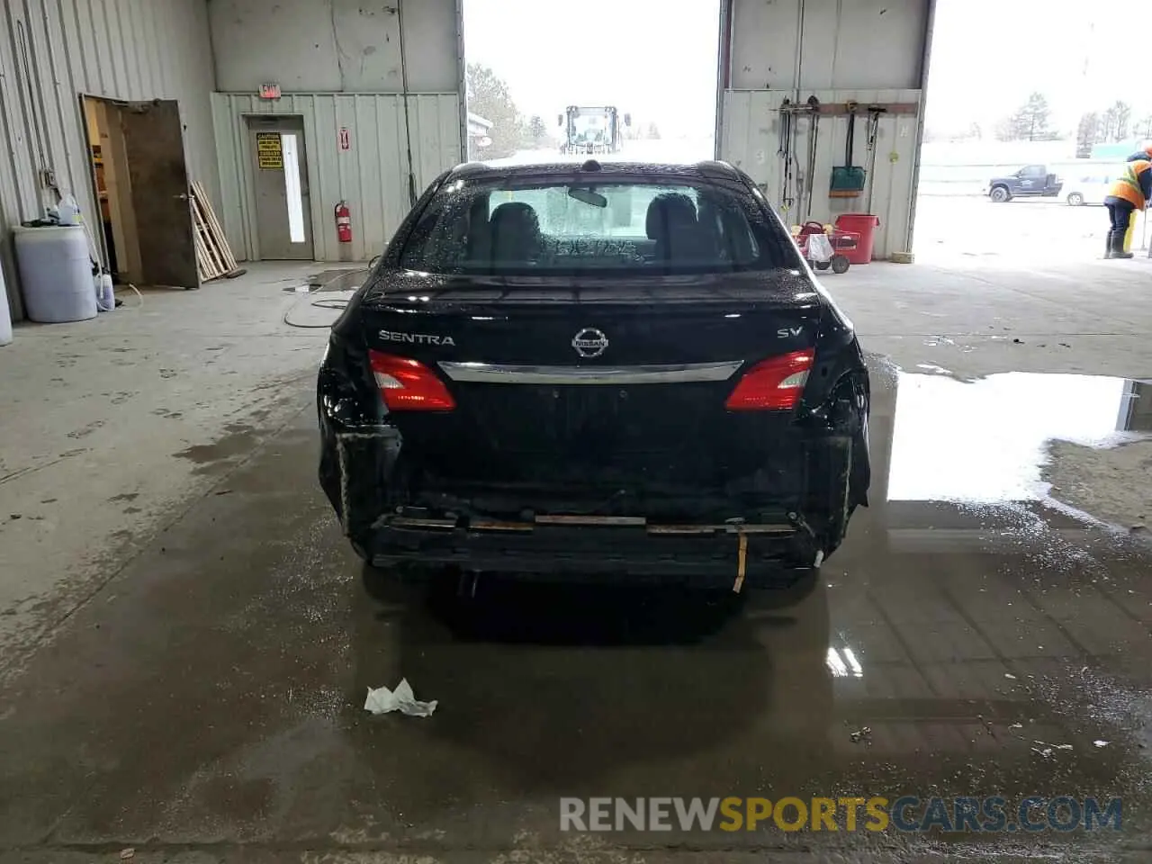 6 Photograph of a damaged car 3N1AB7AP1KL625583 NISSAN SENTRA 2019