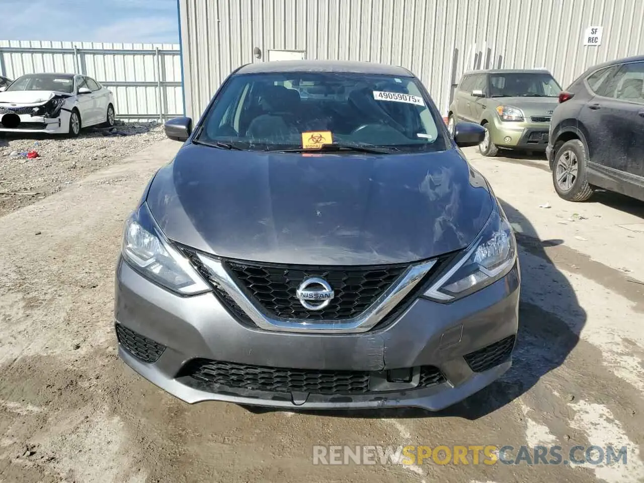 5 Photograph of a damaged car 3N1AB7AP1KL628547 NISSAN SENTRA 2019