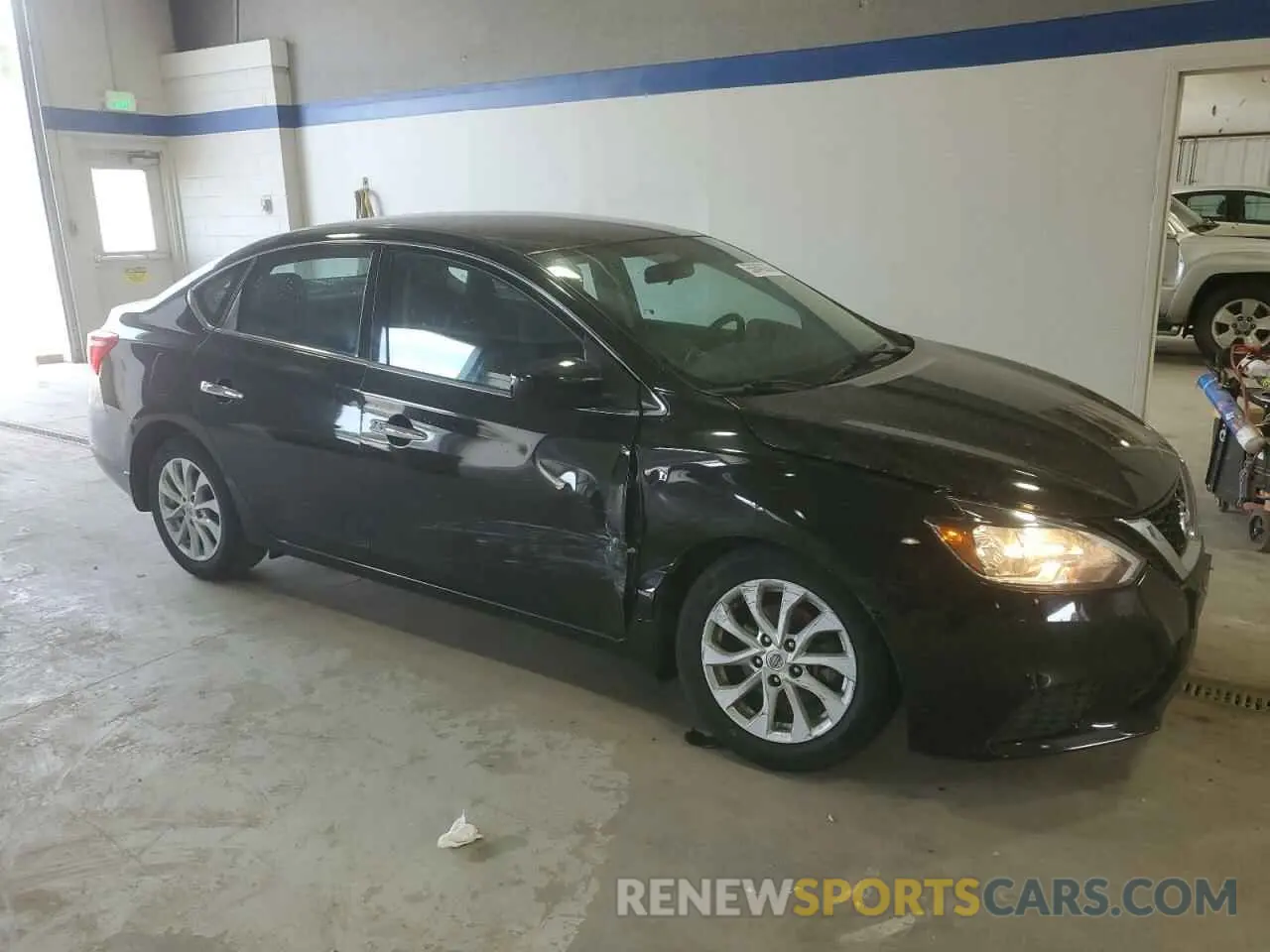 4 Photograph of a damaged car 3N1AB7AP1KY206586 NISSAN SENTRA 2019