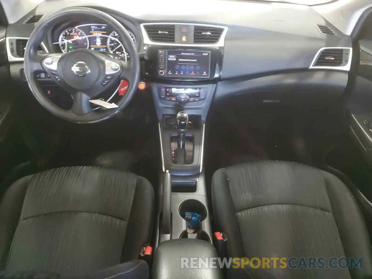 8 Photograph of a damaged car 3N1AB7AP1KY206586 NISSAN SENTRA 2019