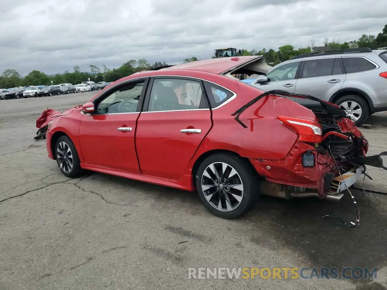 2 Photograph of a damaged car 3N1AB7AP1KY210816 NISSAN SENTRA 2019