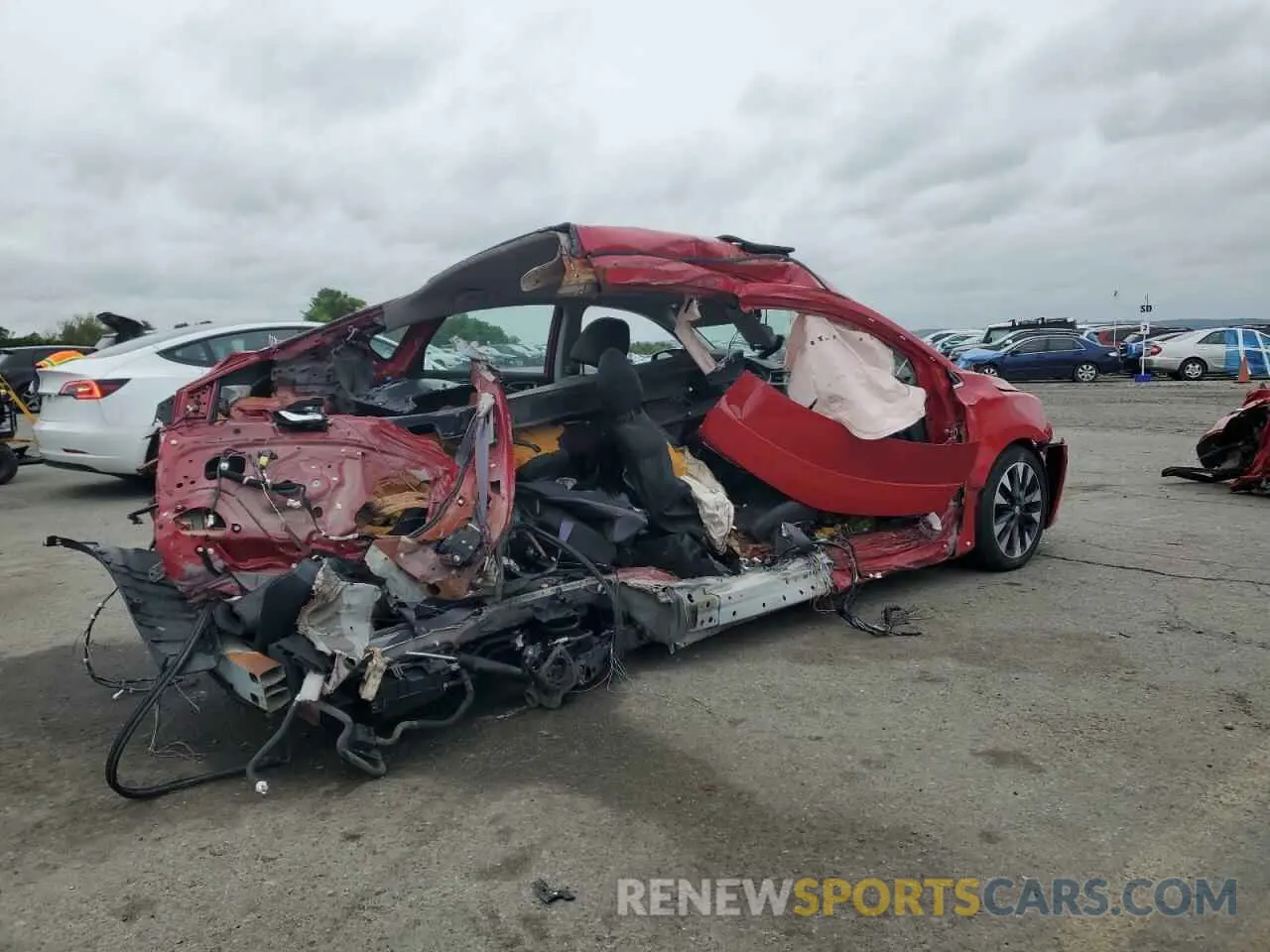 3 Photograph of a damaged car 3N1AB7AP1KY210816 NISSAN SENTRA 2019