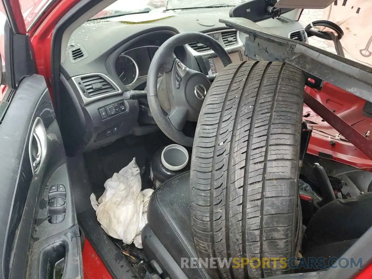 8 Photograph of a damaged car 3N1AB7AP1KY210816 NISSAN SENTRA 2019