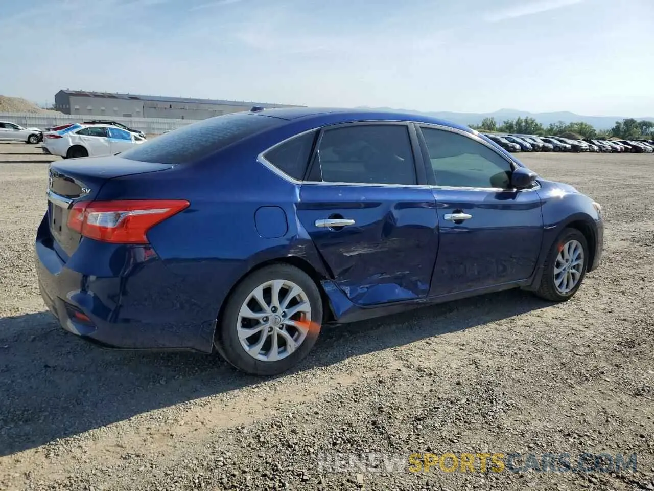 3 Photograph of a damaged car 3N1AB7AP1KY213036 NISSAN SENTRA 2019