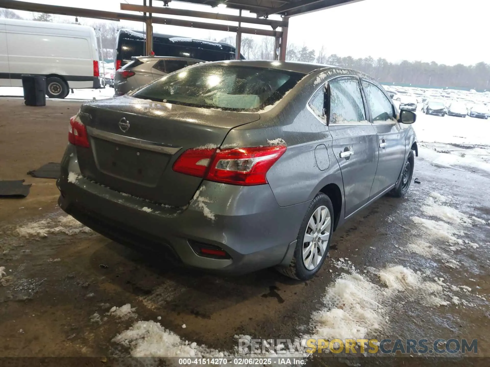4 Photograph of a damaged car 3N1AB7AP1KY215871 NISSAN SENTRA 2019
