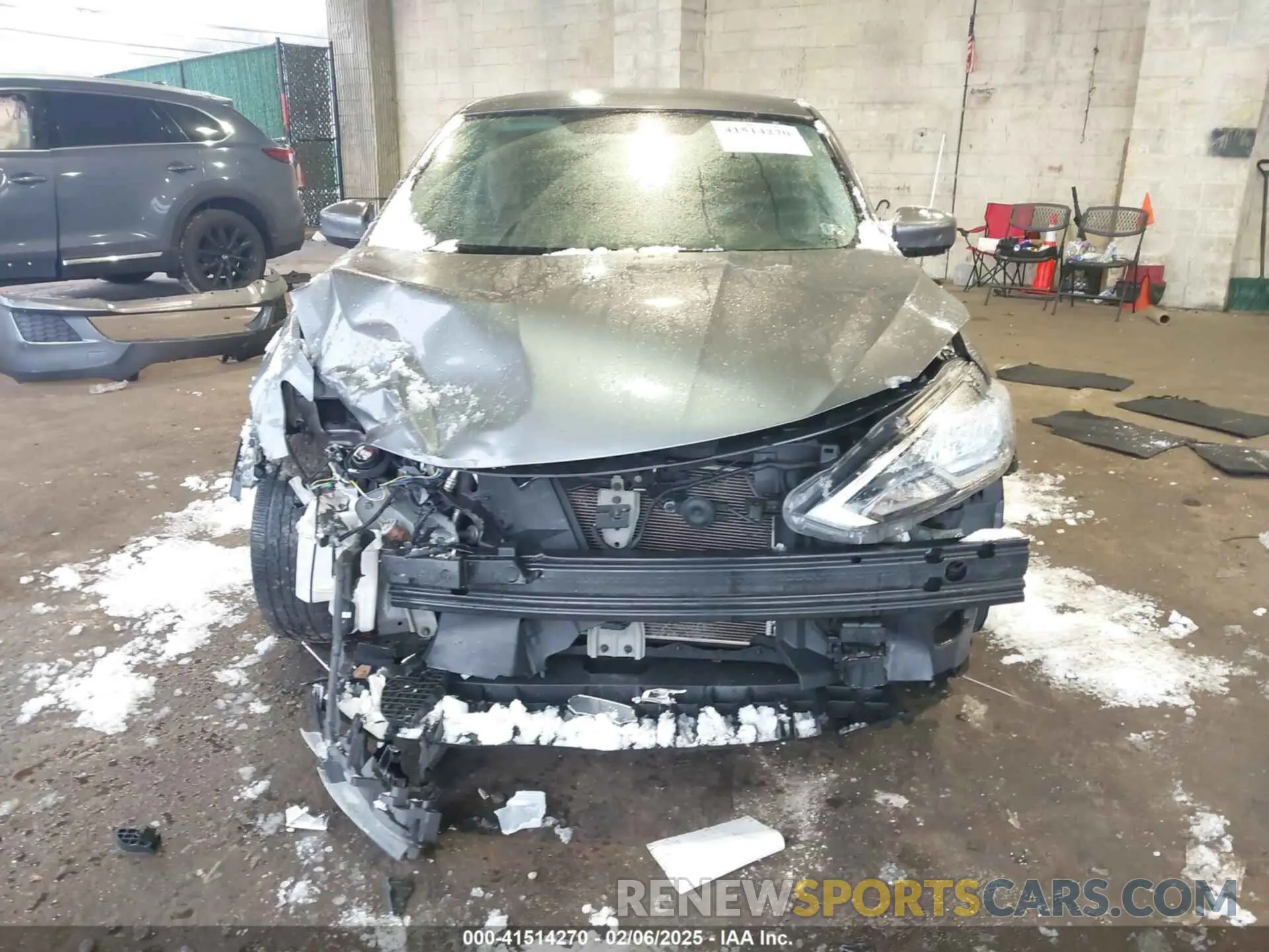 6 Photograph of a damaged car 3N1AB7AP1KY215871 NISSAN SENTRA 2019