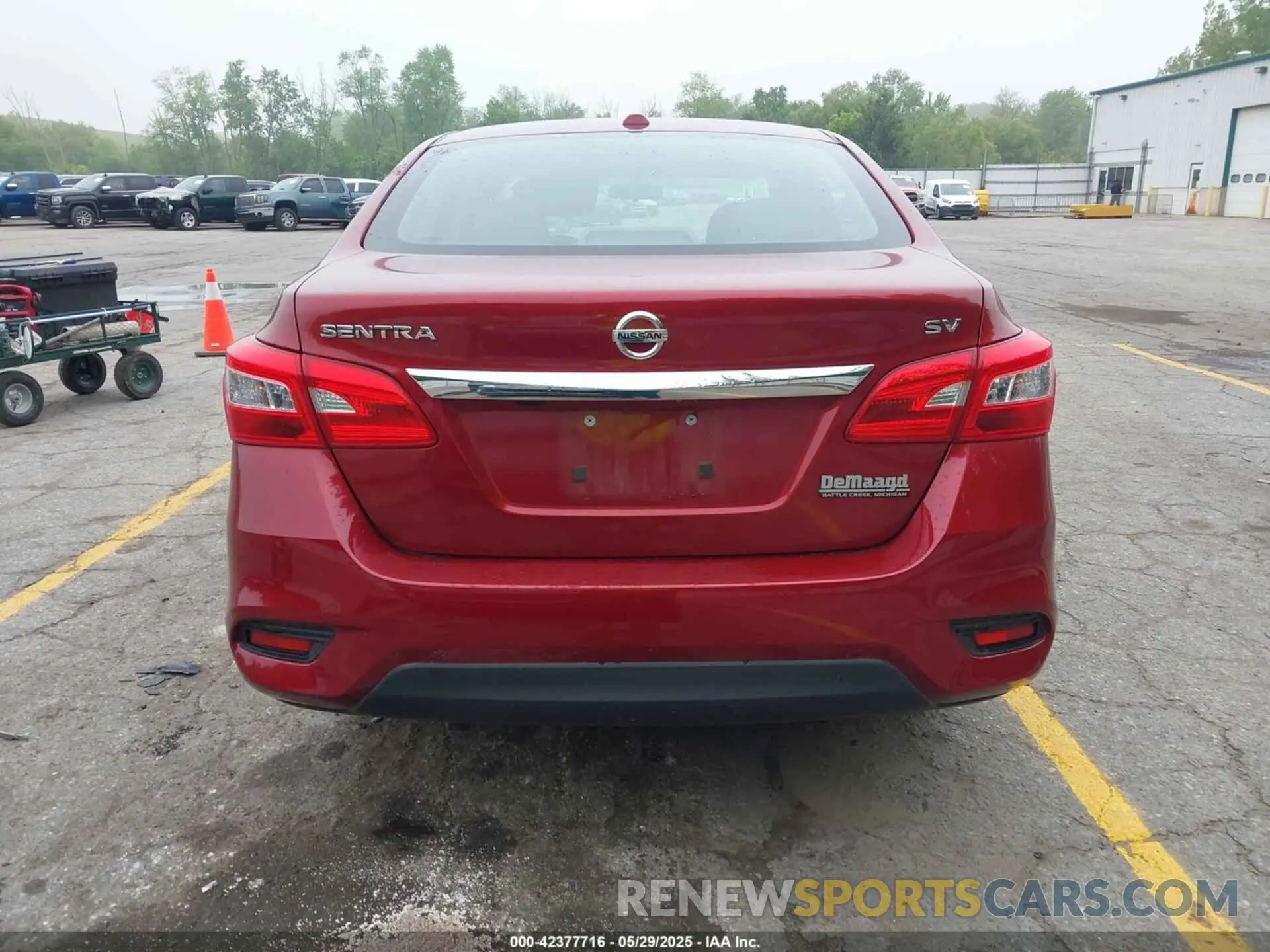 16 Photograph of a damaged car 3N1AB7AP1KY216910 NISSAN SENTRA 2019