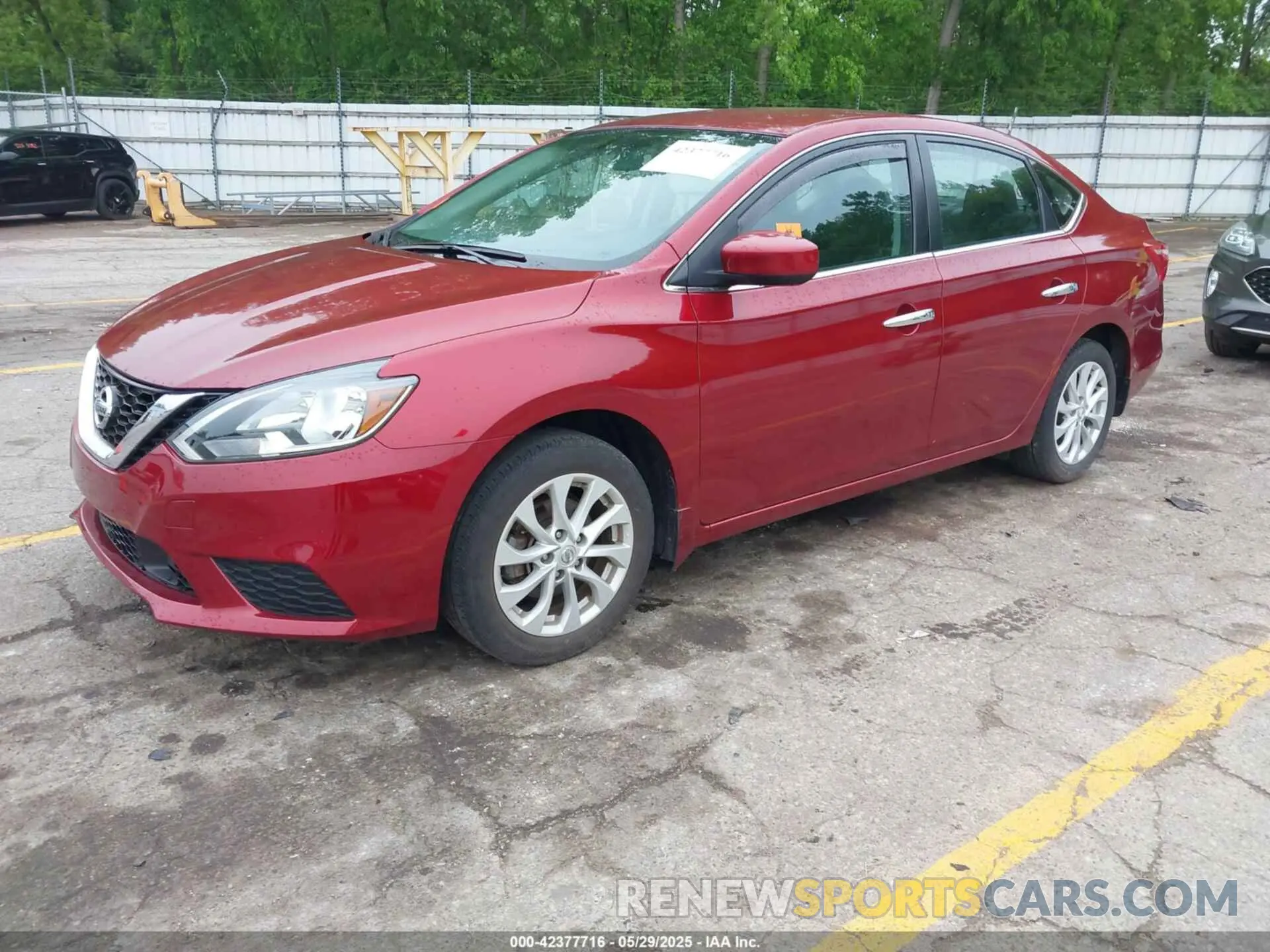 2 Photograph of a damaged car 3N1AB7AP1KY216910 NISSAN SENTRA 2019