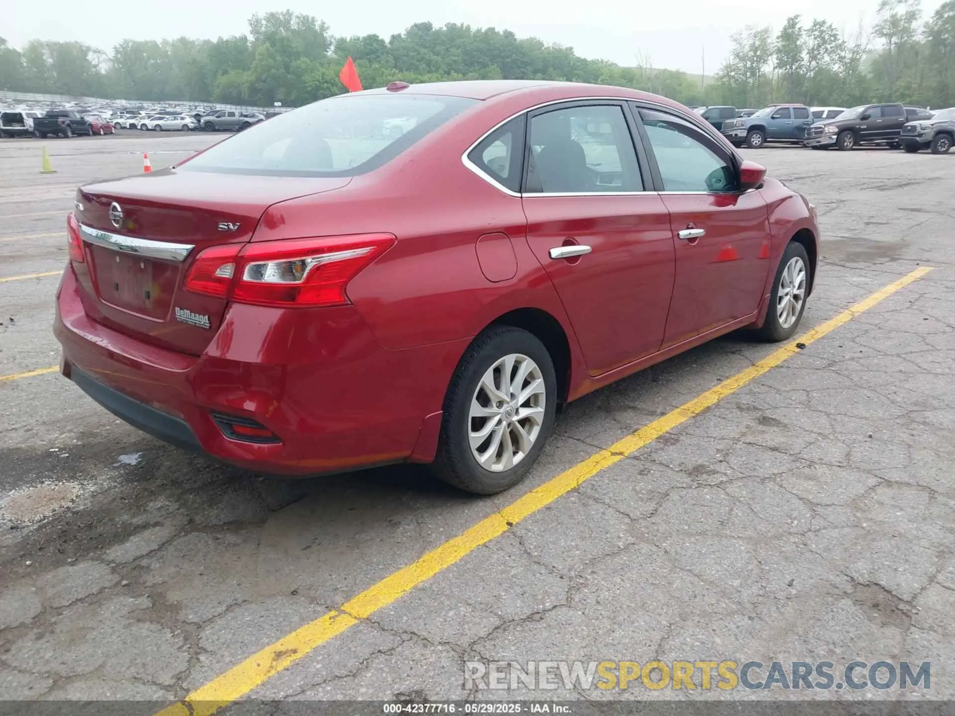 4 Photograph of a damaged car 3N1AB7AP1KY216910 NISSAN SENTRA 2019