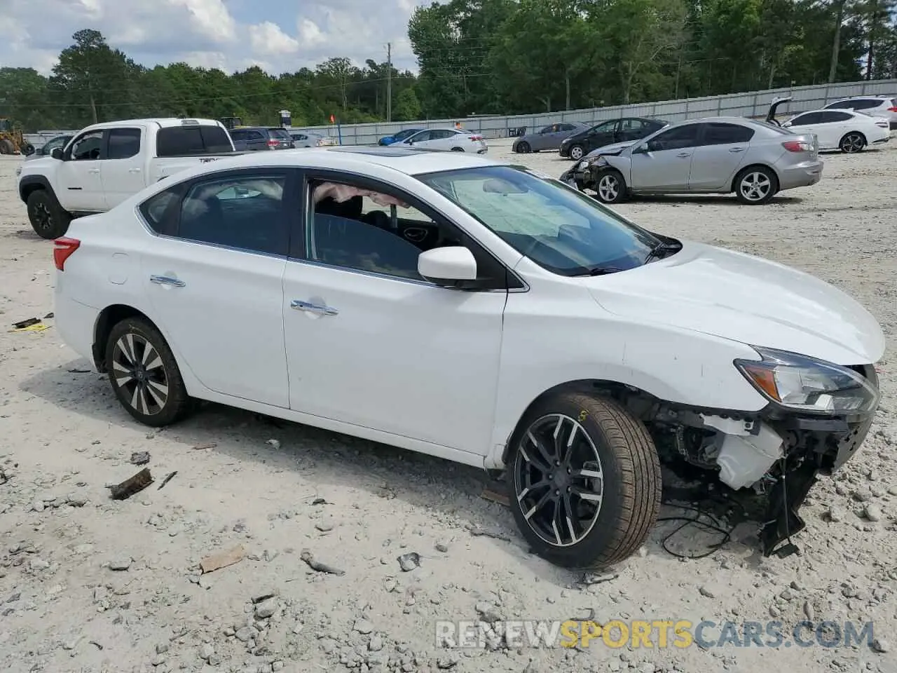 4 Photograph of a damaged car 3N1AB7AP1KY217037 NISSAN SENTRA 2019