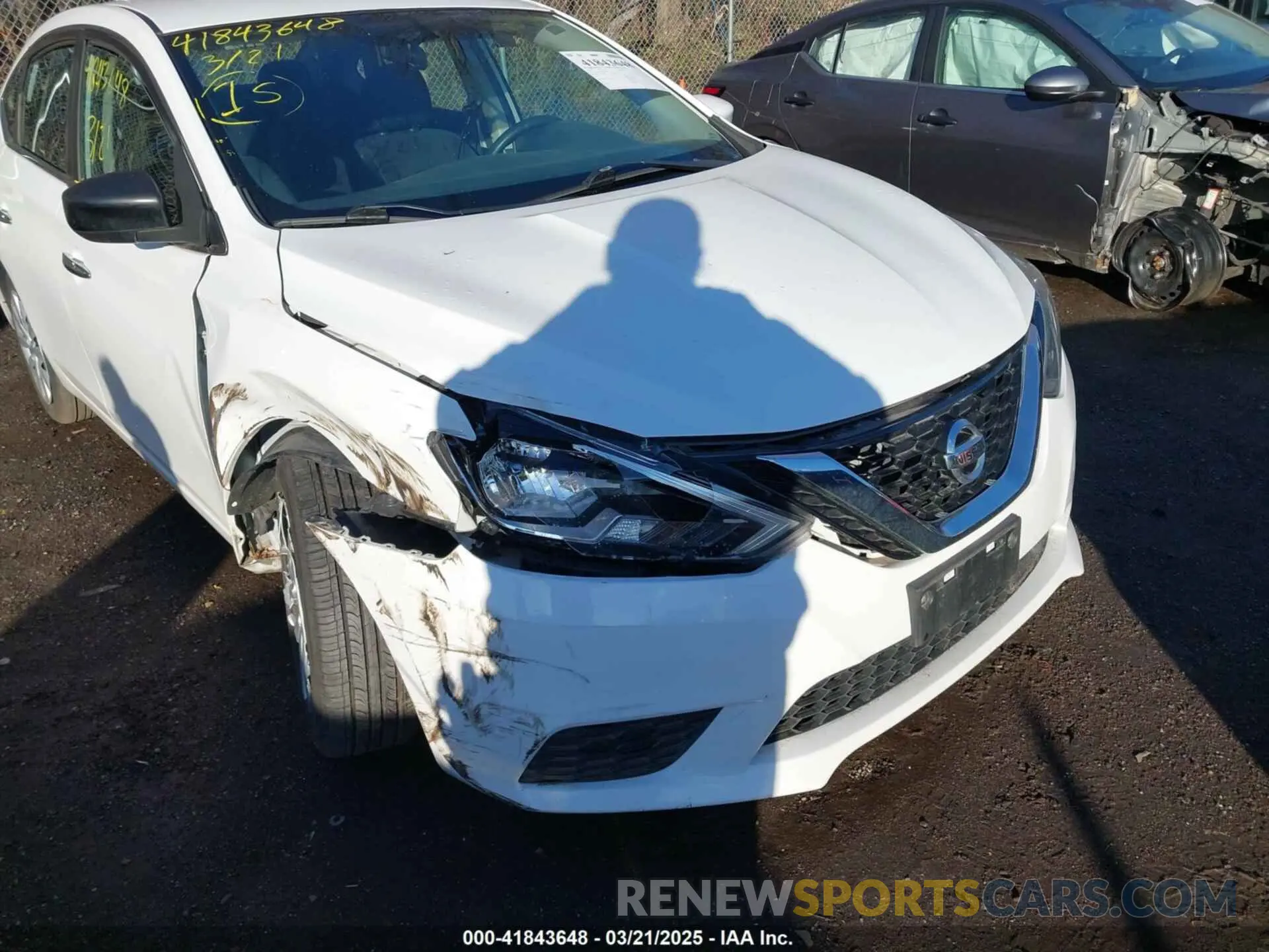 6 Photograph of a damaged car 3N1AB7AP1KY231150 NISSAN SENTRA 2019