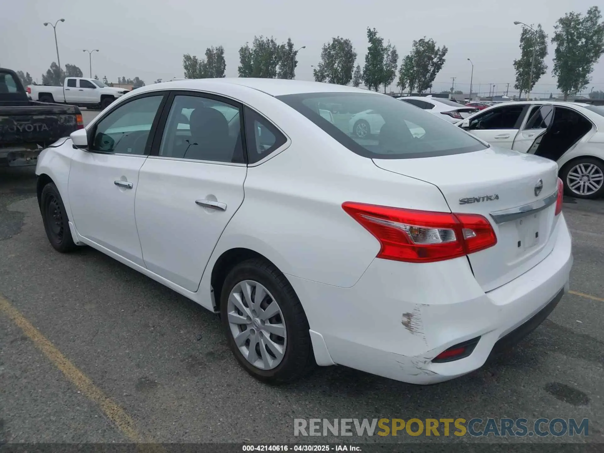 3 Photograph of a damaged car 3N1AB7AP1KY232900 NISSAN SENTRA 2019