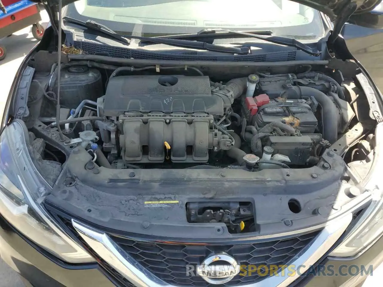 11 Photograph of a damaged car 3N1AB7AP1KY242035 NISSAN SENTRA 2019