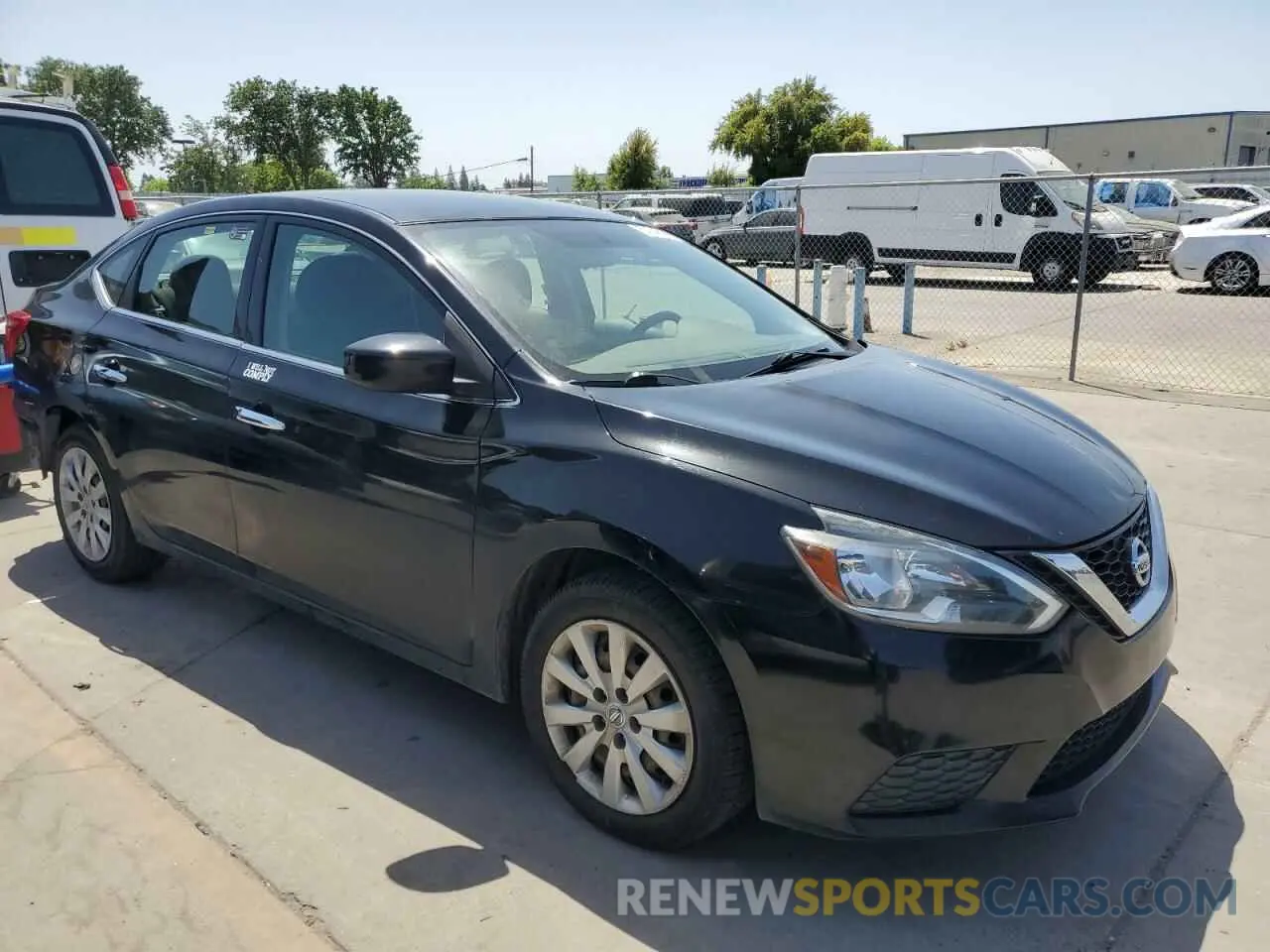 4 Photograph of a damaged car 3N1AB7AP1KY242035 NISSAN SENTRA 2019