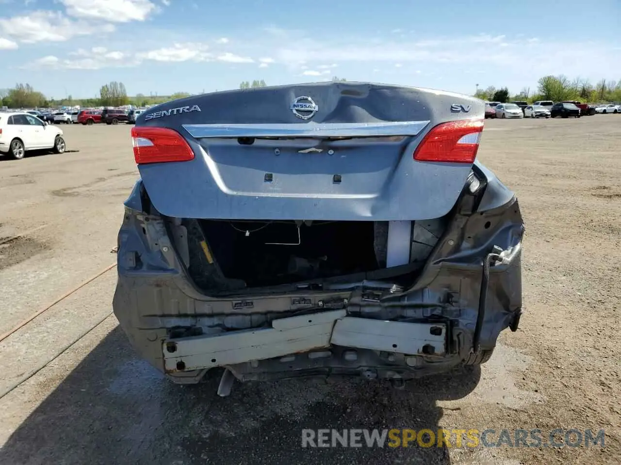 6 Photograph of a damaged car 3N1AB7AP1KY249776 NISSAN SENTRA 2019