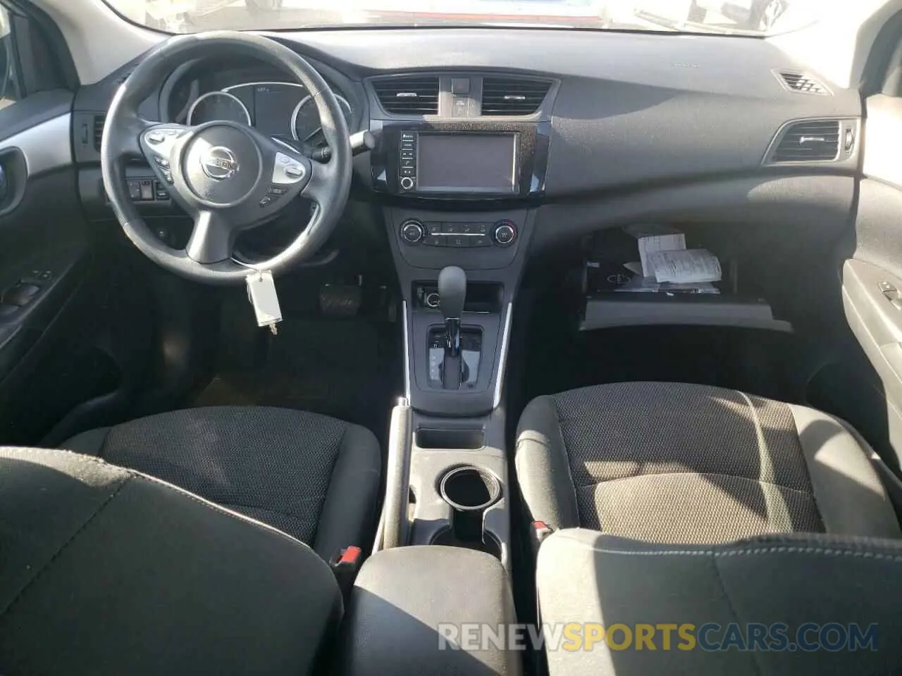 8 Photograph of a damaged car 3N1AB7AP1KY258994 NISSAN SENTRA 2019