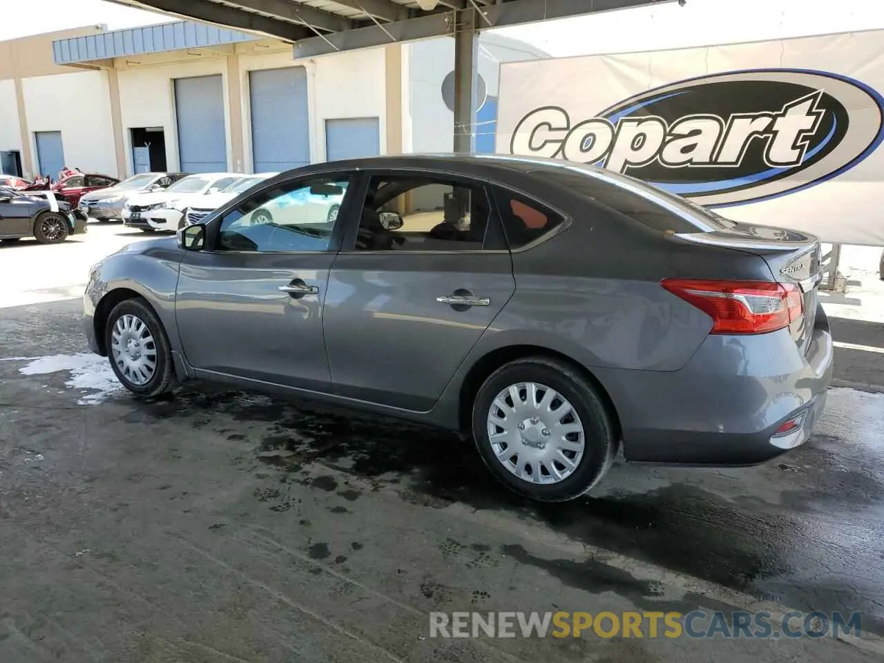 2 Photograph of a damaged car 3N1AB7AP1KY259188 NISSAN SENTRA 2019