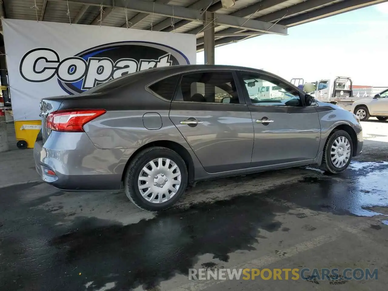 3 Photograph of a damaged car 3N1AB7AP1KY259188 NISSAN SENTRA 2019