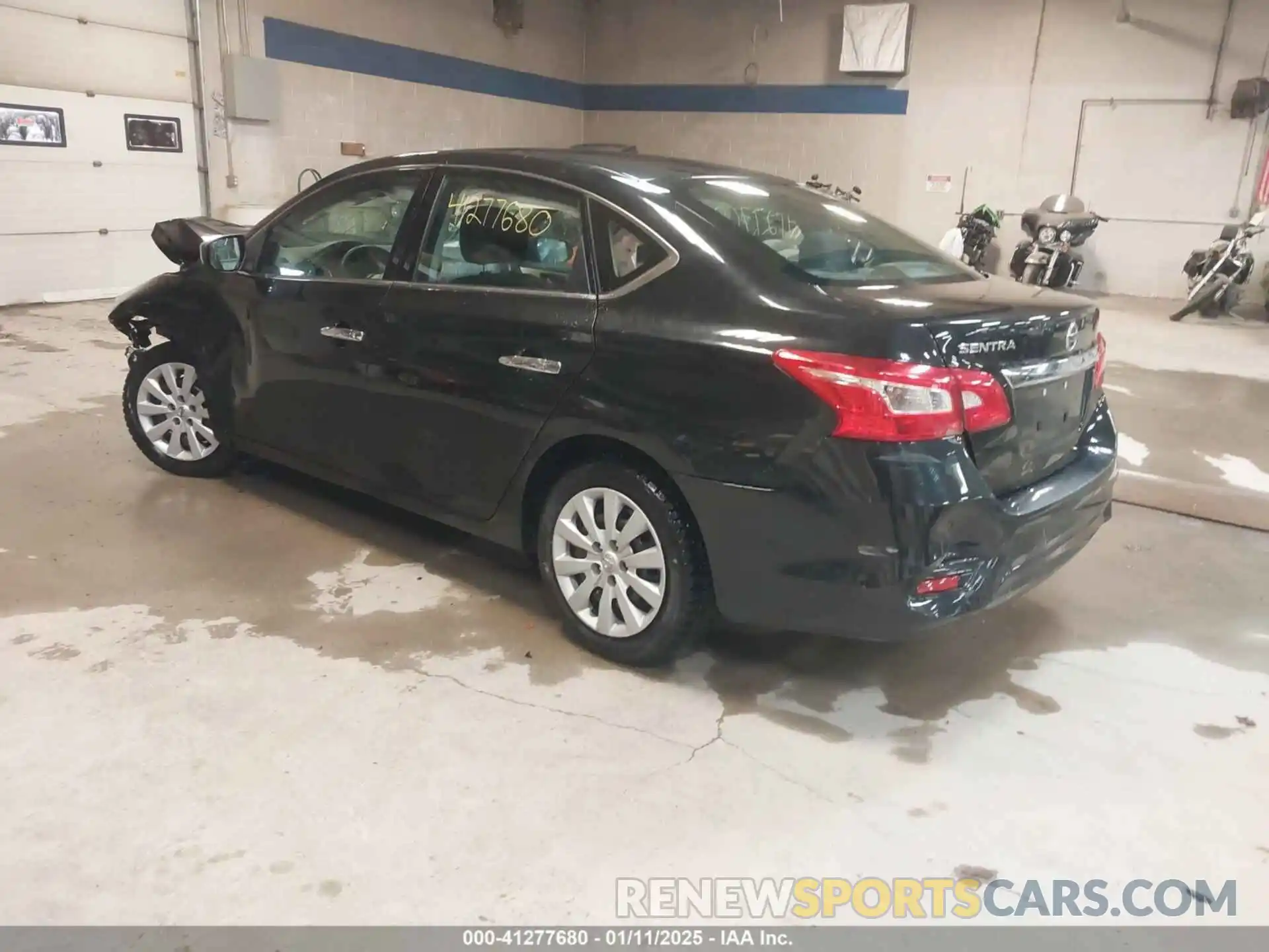 3 Photograph of a damaged car 3N1AB7AP1KY261720 NISSAN SENTRA 2019